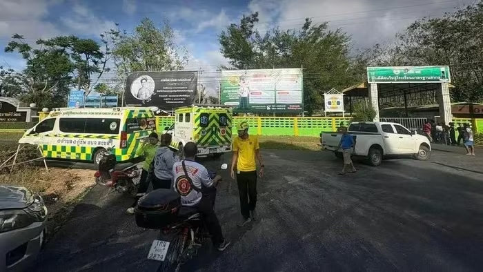 Nổ súng tại trường học ở Thái Lan, 300 học sinh bị bắt giữ làm con tin